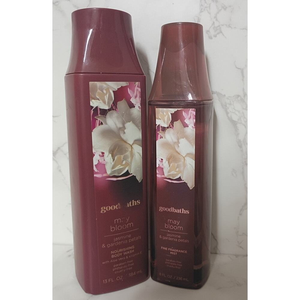 GOODBATHS May Bloom Jasmine & Gardenia Petals Bundle - NEW